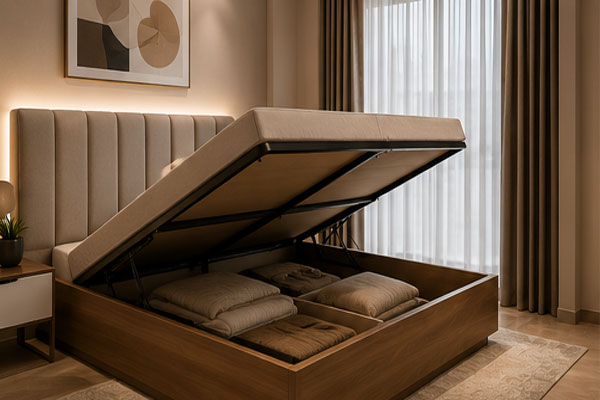 Hydraulic Storage Bed