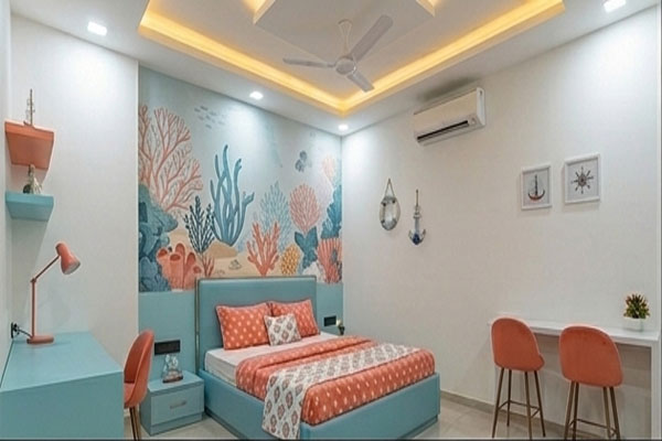 Modern kids room interior design