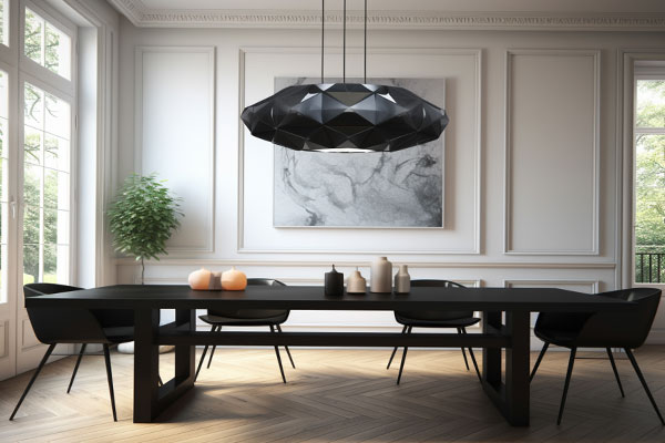 Premium living dining room interior