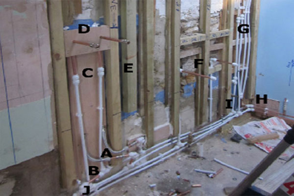 Rough Plumbing Installation