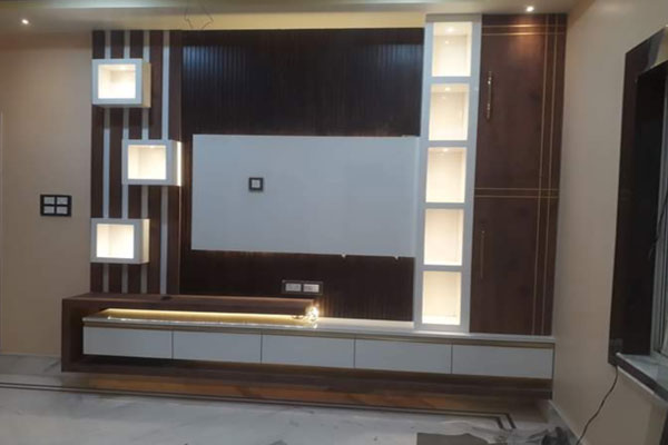 Modern TV unit interior design